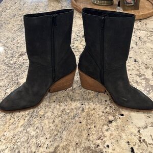 Lucky Brand Black Sarey Ankle Boot 8.5